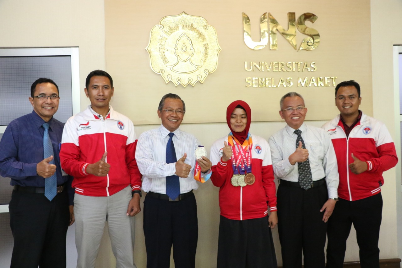 Berprestasi di Asian Para Games, Mahasiswa UNS Bebas UKT