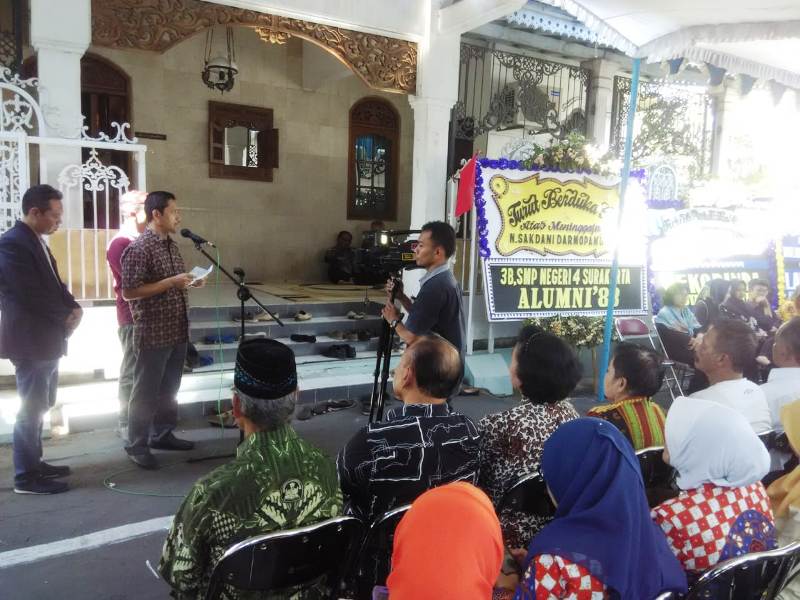 Mantan Ketua PWI Surakarta, N Sakdani Meninggal Dunia