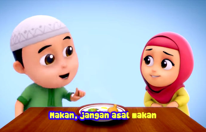Nussa-Rara Episode 2: Makan, Jangan Asal Makan Berbentuk Video Musikal