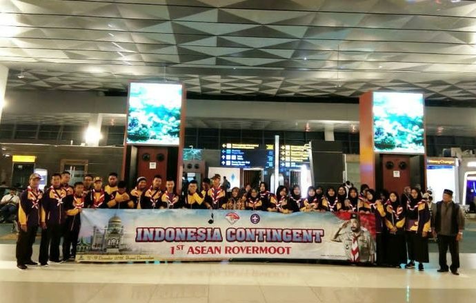 Pramuka SMAIT Ihsanul Fikri Magelang Ikuti 1st ASEAN Rover Moot Brunei Darussalam