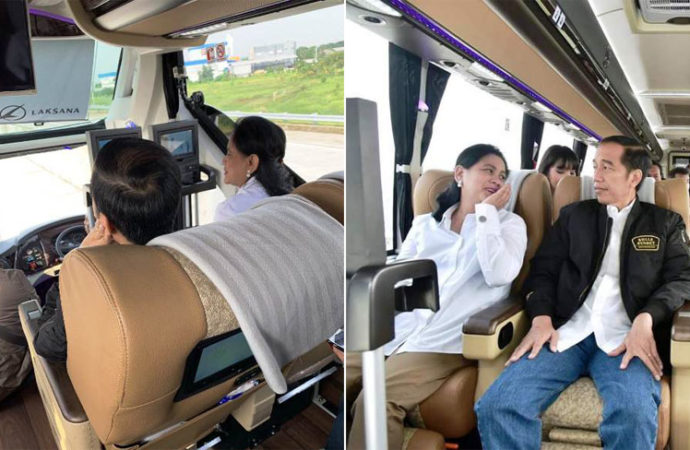 Presiden Jokowi Jajal Tol Trans Jawa dari Surabaya-Kendal