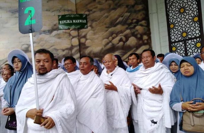 Puas Praktik di Fatimah Az-Zahra, Calhaj KBH Mandiri Apresiasi Panitia Manasik