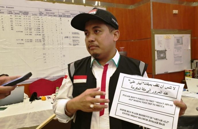 PPIH Pastikan Sopir Bus Berhenti di Bir Ali