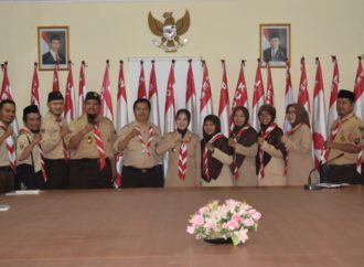 Sako Pramuka SIT Audiensi ke Kwarda Jateng