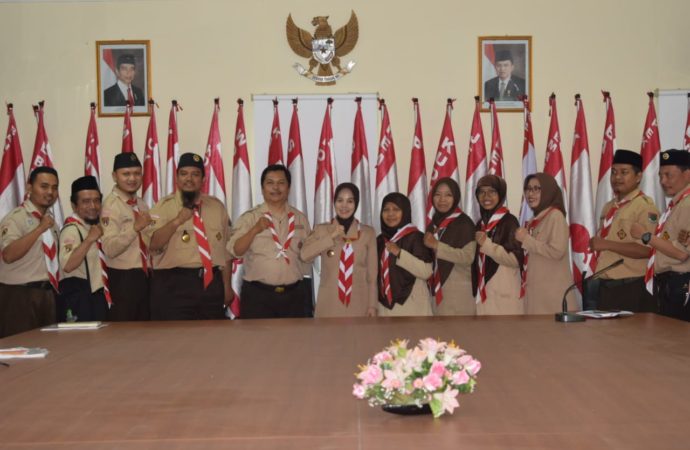 Sako Pramuka SIT Audiensi ke Kwarda Jateng