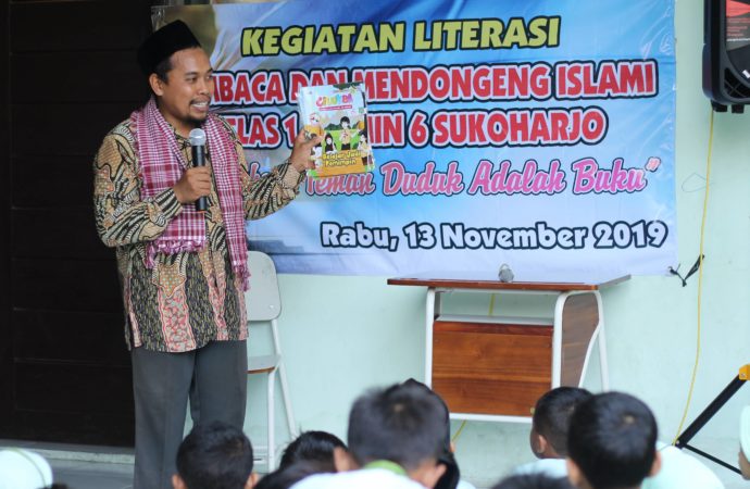 Kerja Sama dengan CiLUKBA, MIN 6 Sukoharjo Gelar Kegiatan Literasi