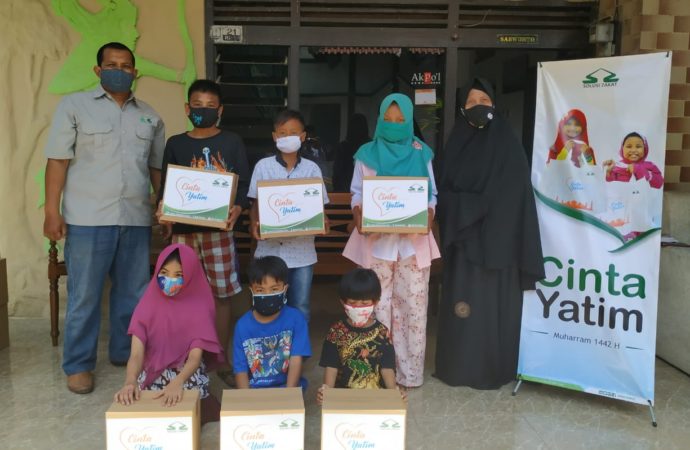 Anak Yatim Semarang & Boyolali Gembira Terima Bingkisan dari SOLOPEDULI