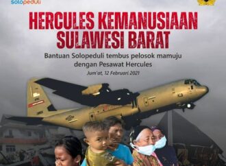 SOLOPEDULI-Lanud Adi Soemarmo Kirim 5 Ton Bantuan untuk Korban Gempa Mamuju dengan Hercules