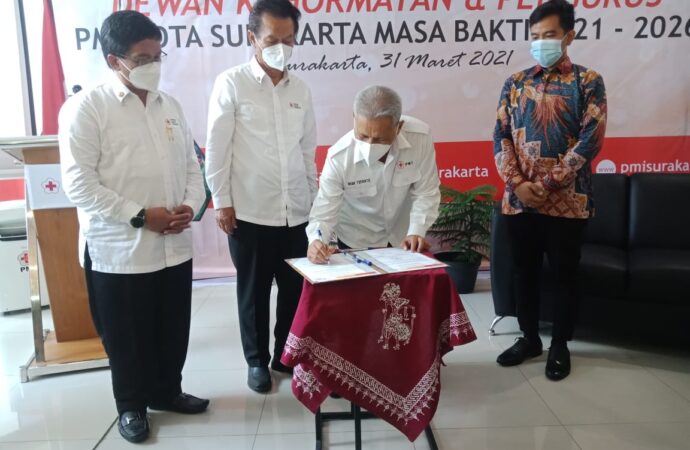 Kali Ketiga, Susanto Tjokrosoekarno Kembali Pimpin PMI Kota Surakarta