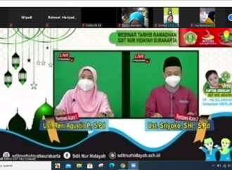 Sambut Ramadan, SDIT Nur Hidayah Gelar Pengajian Akbar Virtual