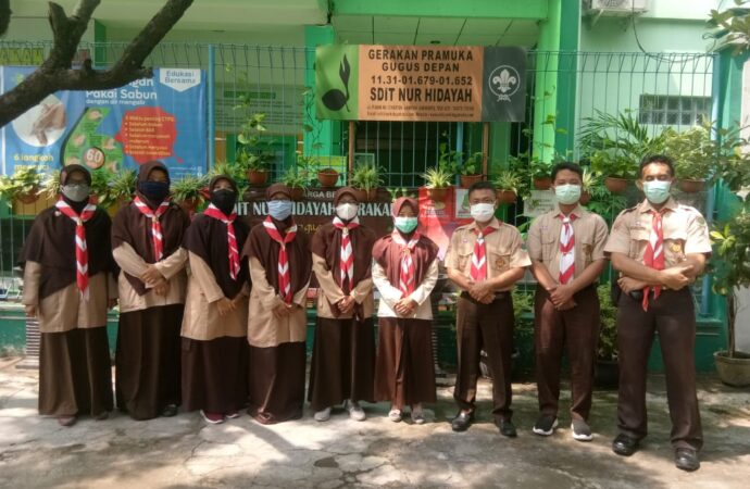 SDIT Nur Hidayah Lolos Final 3 Besar Lomba Gugus Depan Mantab dan Kamabigus Berprestasi Tingkat Kwarda Jawa Tengah 2021