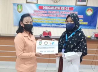Peduli Semeru, Dharma Wanita Surakarta Salurkan Donasi Melalui SOLOPEDULI