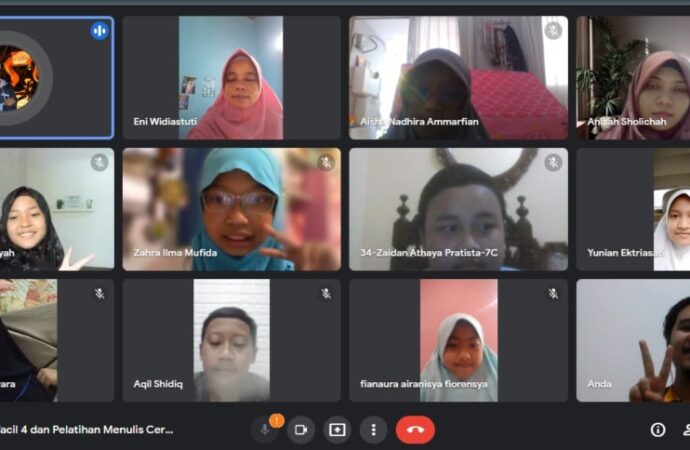 Penutupan Wacil Angkatan 4, Redaksi CiLUKBA Gelar Pelatihan Menulis Online