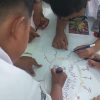 Asah Kemampuan Literasi, Murid SDIT Nur Hidayah Diajak Buat Mind Mapping