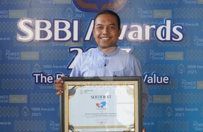 SOLOPEDULI Raih Penghargaan SBBI Awards 2023