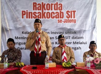 Rakorda Pinsako Pramuka SIT Jateng 2026 Perkuat Konsolidasi dan Kepemimpinan Generasi Berkarakter